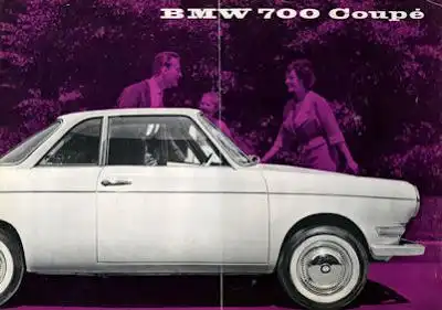 BMW 700 / 700 Coupe Prospekt 9.1959