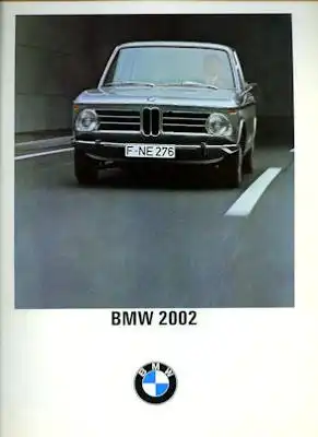 BMW 2002 Prospekt 12.1967