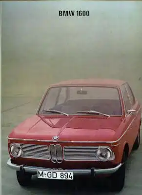BMW 1600 Prospekt 12.1967