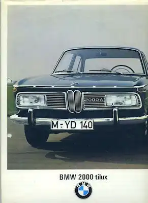 BMW 2000 tilux Prospekt 9.1966