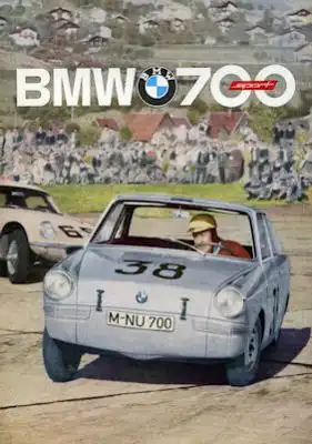 BMW 700 Sport Prospekt 1963 holl