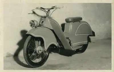 Foto Kleinschnittger Roller 1950er Jahre