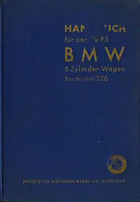 BMW 326 Bedienungsanleitung 5.1937