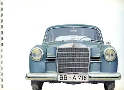 Mercedes-Benz 180 Prospekt 7.1959