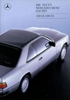 Mercedes-Benz 230 CE 300 CE Prospekt 1988