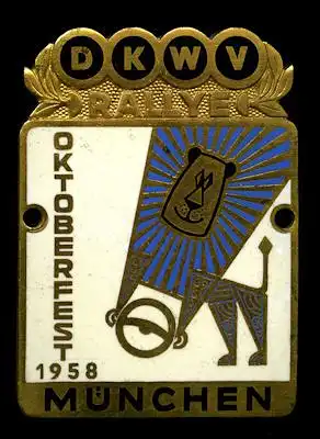 Plakette München 1958