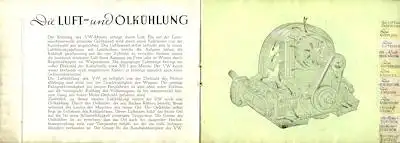 VW Broschüre ca. 1950