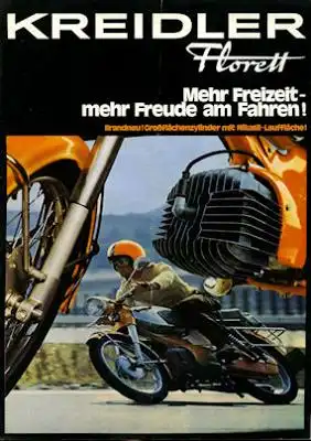 Kreidler Florett Prospekt 9.1971