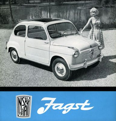 Nsu Fiat Jagst Prospekt Ca 1956 Nr Nsu Fiat56 Oldthing Pkw Deutsche Firmen