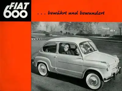 Fiat 600 Prospekt 1958