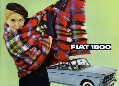 Fiat 1800 Prospekt ca. 1961