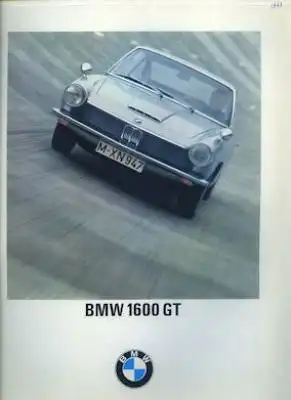 BMW 1600 GT Prospekt 8.1967