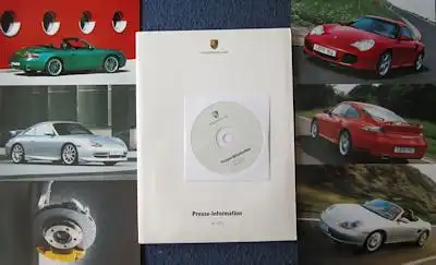 Porsche Pressemappe IAA 1999