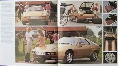 Porsche 928 Prospekt 1980