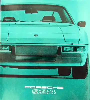 Porsche 924 Prospekt 1979