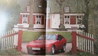 Porsche 924 Prospekt 1979