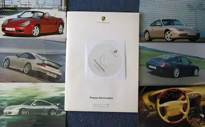 Porsche Pressemappe Genf 1999