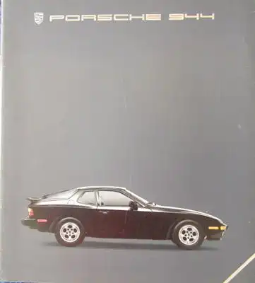 Porsche 944 Prospekt 10.1984 e