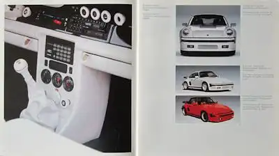Porsche 911 Exclusive Prospekt 10.1986
