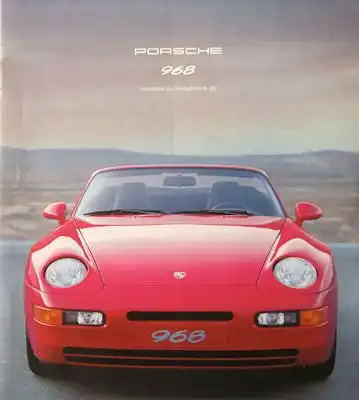 Porsche 968 Test 10.1991