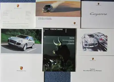 Porsche Cayenne Typ 9PA Prospekt 9.2002