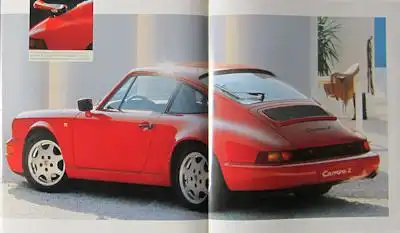 Porsche 911 Prospekt 8.1989