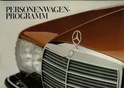Mercedes-Benz Programm 3.1978