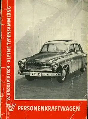 Personenwagen Katalog DDR 1960
