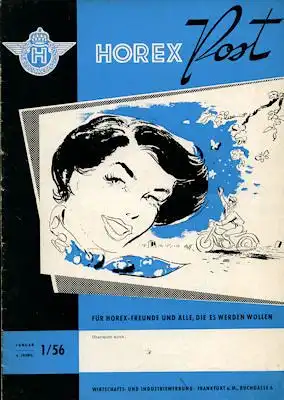 Horex Hauspost 1956 Heft 1
