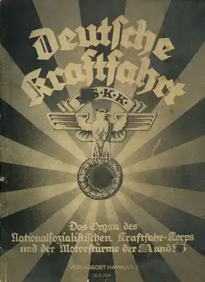 Deutsche Kraftfahrt 1934 Heft 7