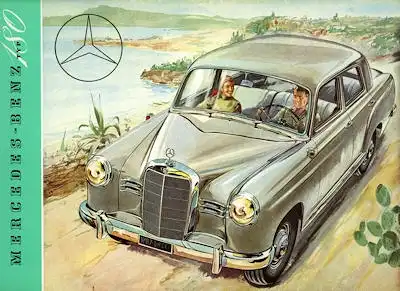 Mercedes-Benz 180 Prospekt 11.1953 Reprint