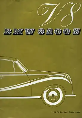 BMW 3200 S Prospekt 10.1962