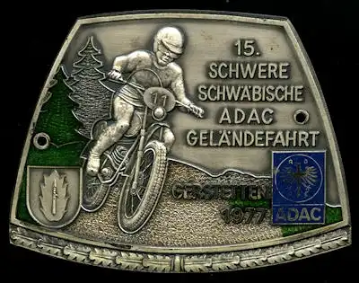 Plakette Gerstetten 1977