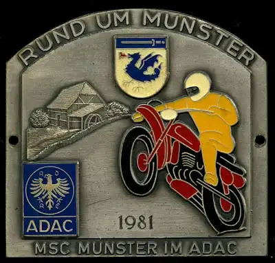 Plakette Rund um Munster 1981