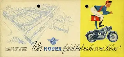 Horex Programm 1955