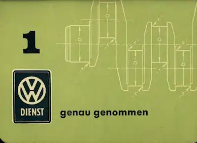 VW Genau genommen Nr.1 1.1961