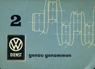 VW Genau genommen Nr.2 1.1961