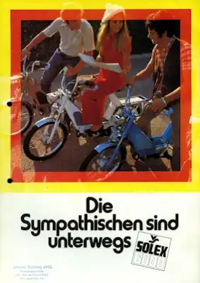 Velosolex 5000 6000 Prospekt 1973