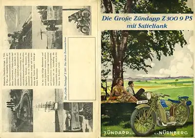 Zündapp Z 300 Prospekt 1929