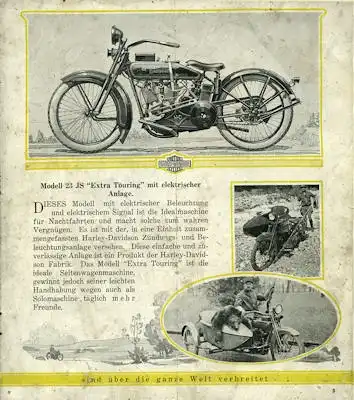 Harley-Davidson Programm 1923 d