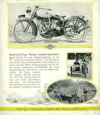 Harley-Davidson Programm 1923 d