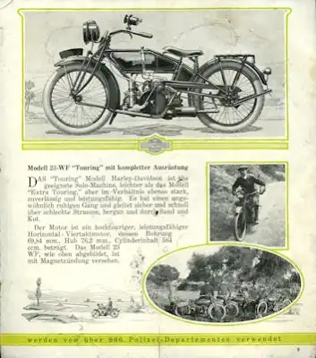 Harley-Davidson Programm 1923 d