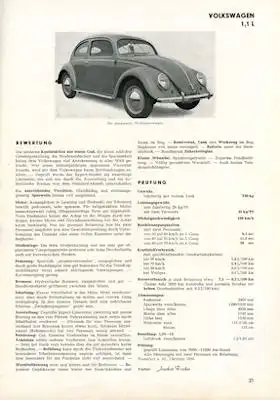Motor-Rundschau Testbuch 1. Ausgabe 1951
