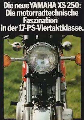 Yamaha XS 250 Prospekt 1978
