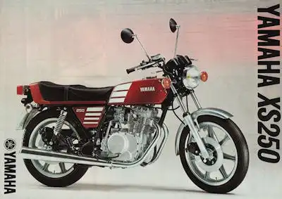 Yamaha XS 250 Prospekt 1977