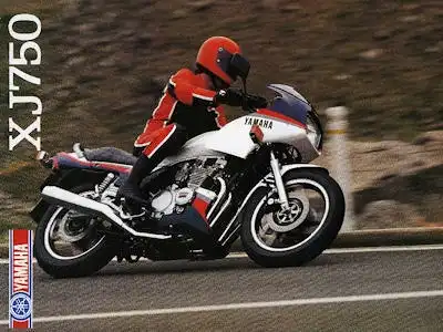 Yamaha XJ 750 Prospekt 1984