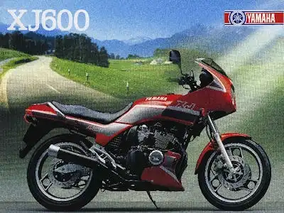 Yamaha XJ 600 Prospekt 1988