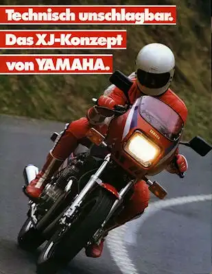 Yamaha XJ Prospekt 1984