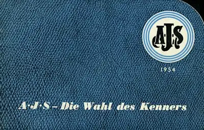 AJS Programm 1954