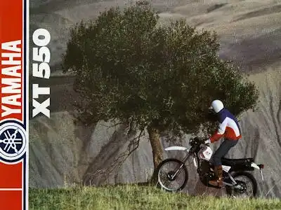 Yamaha XT 550 Prospekt 1983